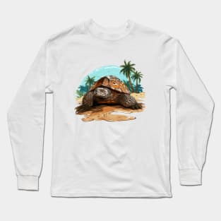 Alligator Snapping Turtle Long Sleeve T-Shirt